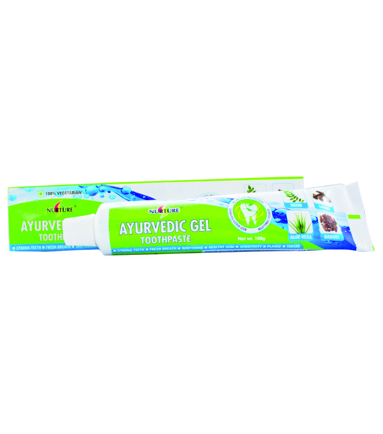 NURTURE Ayurvedic Gel Toothpaste 100gm SmartValue